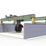 Large Wheel Compost Turning Machine